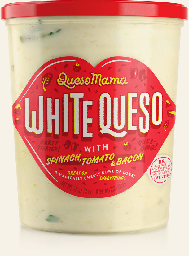 WHITE HOT QUESO WITH ROASTED JALAPENOS