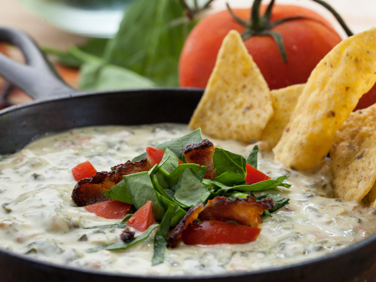 Spinach and Artichoke White Queso Dip Queso Mama
