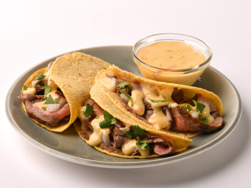 Spice-Rubbed Flank Steak Tacos