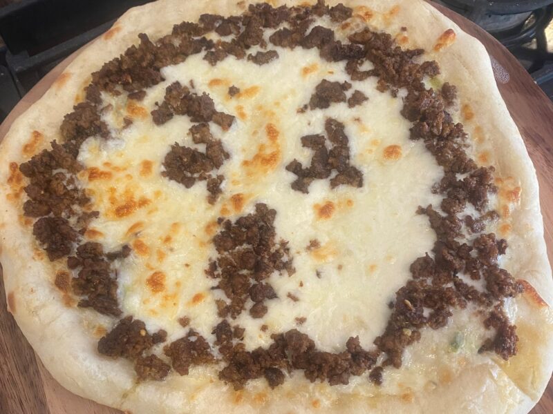 Halloween Taco Pizza