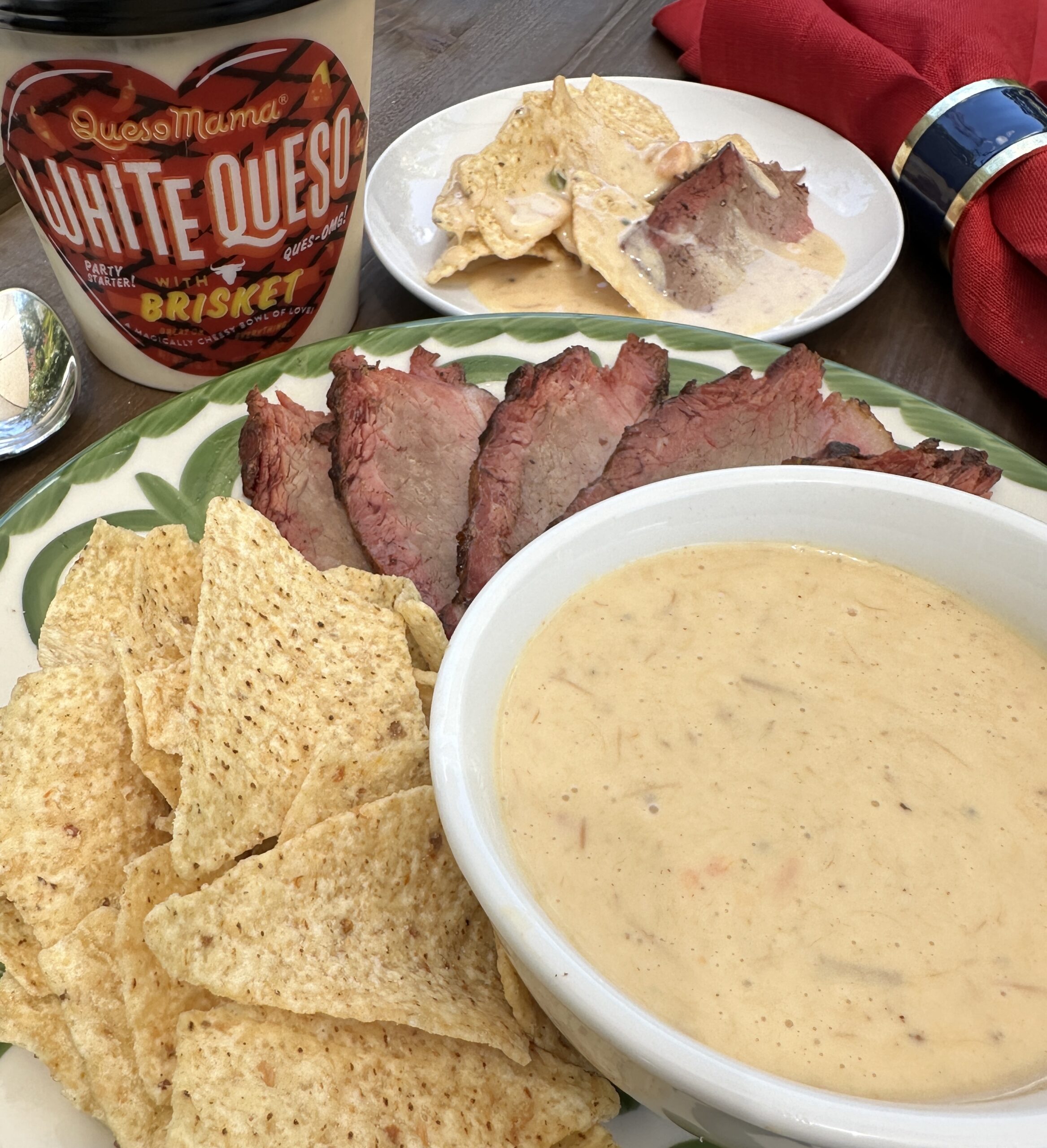 queso mama white queso with brisket