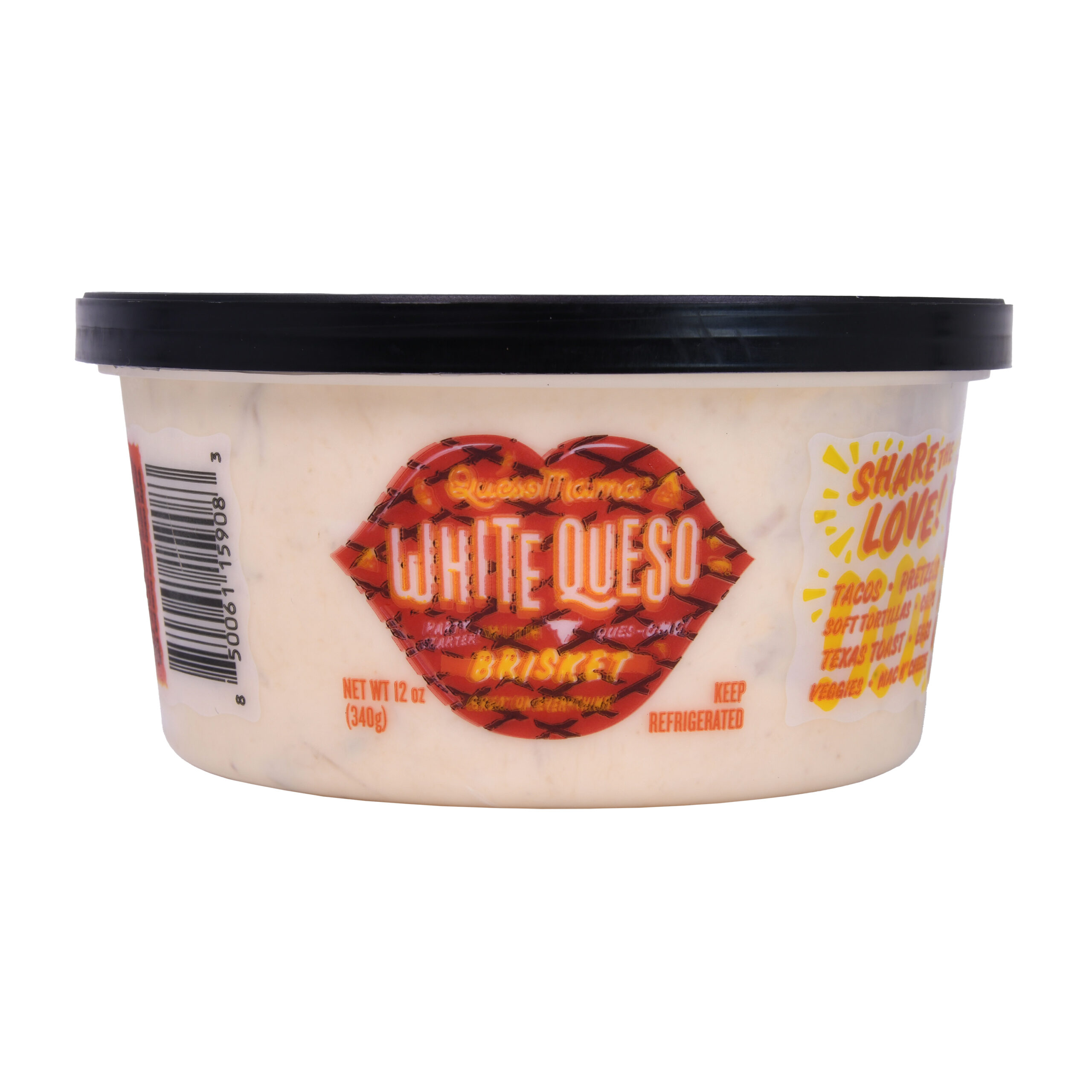 queso mama with brisket 12oz